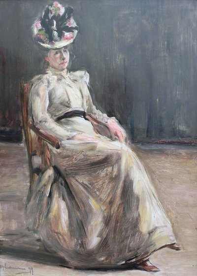 Portrait of a Lady by Max Liebermann